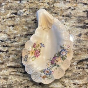 Floral Ceramic Trinket Dish